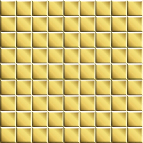 mozaiek goud 3D-look