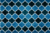 Marokkaans motief blauw grunge rechthoekig