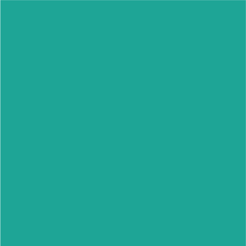 vloersticker kleur turquoise