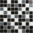 mozaiek zwart 1 glasslook