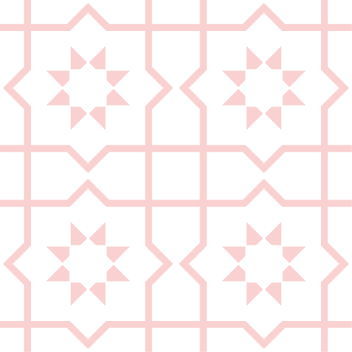 Vloersticker roze 18 (1 set van 4 stickers)
