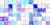 mozaiek blauw roze 1 glasslook rechthoekig