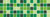 strip mozaïek groen (1 set van 3 stickers)